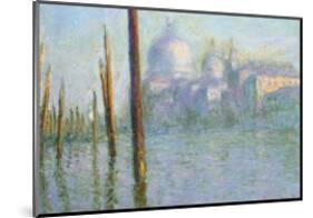 The Grand Canal of Venice-Claude Monet-Mounted Art Print