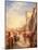 The Grand Canal: Scene - a Street in Venice, C.1837-J. M. W. Turner-Mounted Giclee Print