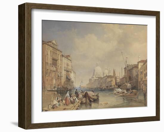 The Grand Canal, Venice, 1835-James Duffield Harding-Framed Giclee Print