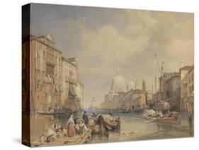 The Grand Canal, Venice, 1835-James Duffield Harding-Stretched Canvas