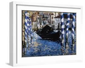 The Grand Canal, Venice, 1875-Edouard Manet-Framed Giclee Print