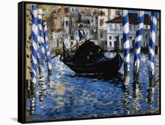 The Grand Canal, Venice, 1875-Edouard Manet-Framed Stretched Canvas