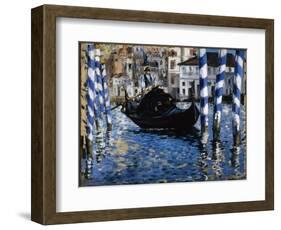 The Grand Canal, Venice, 1875-Edouard Manet-Framed Giclee Print