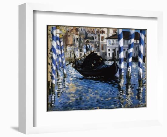 The Grand Canal, Venice, 1875-Edouard Manet-Framed Giclee Print