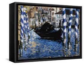 The Grand Canal, Venice, 1875-Edouard Manet-Framed Stretched Canvas