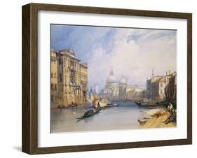 The Grand Canal, Venice, 1879-William Callow-Framed Giclee Print