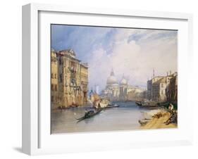 The Grand Canal, Venice, 1879-William Callow-Framed Giclee Print