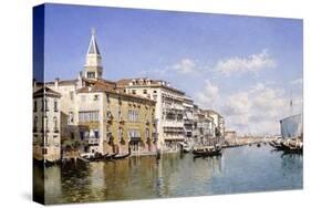 The Grand Canal, Venice, 1883-Federico del Campo-Stretched Canvas