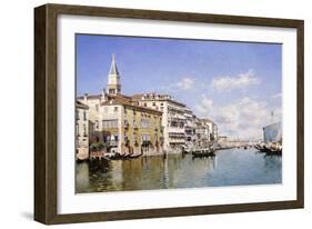 The Grand Canal, Venice, 1883-Federico del Campo-Framed Giclee Print