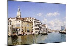 The Grand Canal, Venice, 1883-Federico del Campo-Mounted Giclee Print