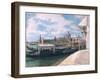 The Grand Canal, Venice, 1888-Jean-Louis Ernest Meissonier-Framed Giclee Print