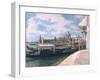 The Grand Canal, Venice, 1888-Jean-Louis Ernest Meissonier-Framed Giclee Print