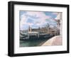 The Grand Canal, Venice, 1888-Jean-Louis Ernest Meissonier-Framed Giclee Print