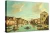 The Grand Canal, Venice, 18th Century-William James-Stretched Canvas