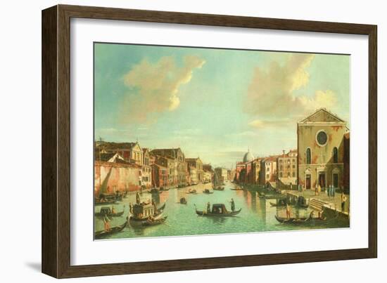 The Grand Canal, Venice, 18th Century-William James-Framed Giclee Print