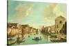 The Grand Canal, Venice, 18th Century-William James-Stretched Canvas