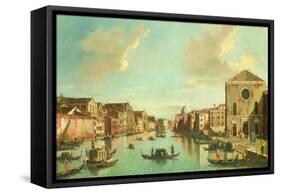 The Grand Canal, Venice, 18th Century-William James-Framed Stretched Canvas