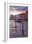 The Grand Canal, Venice, at Sunset-Steven Boone-Framed Photographic Print