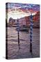 The Grand Canal, Venice, at Sunset-Steven Boone-Stretched Canvas