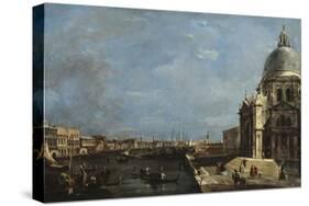 The Grand Canal, Venice, C.1760-Francesco Guardi-Stretched Canvas