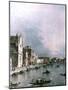 The Grand Canal, Venice, C1732-1790-Francesco Guardi-Mounted Giclee Print