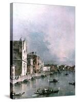 The Grand Canal, Venice, C1732-1790-Francesco Guardi-Stretched Canvas