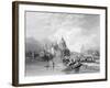 The Grand Canal, Venice, Engraved by J. Thomas, C.1829 (Engraving)-Charles Bentley-Framed Giclee Print