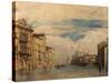 The Grand Canal, Venice, Italy, 1826-27-Richard Parkes Bonington-Stretched Canvas