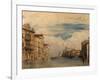 The Grand Canal, Venice, Italy, 1826-27-Richard Parkes Bonington-Framed Giclee Print