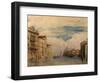 The Grand Canal, Venice, Italy, 1826-27-Richard Parkes Bonington-Framed Giclee Print
