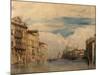 The Grand Canal, Venice, Italy, 1826-27-Richard Parkes Bonington-Mounted Giclee Print