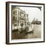 The Grand Canal, Venice, Italy-Underwood & Underwood-Framed Photographic Print