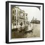 The Grand Canal, Venice, Italy-Underwood & Underwood-Framed Photographic Print