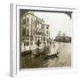 The Grand Canal, Venice, Italy-Underwood & Underwood-Framed Photographic Print