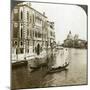 The Grand Canal, Venice, Italy-Underwood & Underwood-Mounted Photographic Print