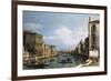 The Grand Canal, Venice, Looking East from the Campo Di San Vio-Arnold Boonen-Framed Giclee Print