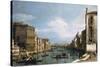 The Grand Canal, Venice, Looking East from the Campo Di San Vio-Arnold Boonen-Stretched Canvas