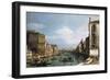 The Grand Canal, Venice, Looking East from the Campo Di San Vio-Arnold Boonen-Framed Giclee Print