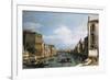 The Grand Canal, Venice, Looking East from the Campo Di San Vio-Arnold Boonen-Framed Giclee Print