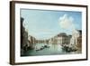 The Grand Canal, Venice, looking South East to the Fabriche Nuovo di Rialto-William James-Framed Giclee Print