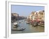 The Grand Canal, Venice, UNESCO World Heritage Site, Veneto, Italy, Europe-Amanda Hall-Framed Photographic Print