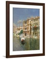 The Grand Canal, Venice-Rubens Santoro-Framed Premium Giclee Print