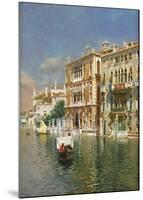 The Grand Canal, Venice-Rubens Santoro-Mounted Premium Giclee Print