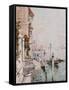 The Grand Canal, Venice-Franz Richard Unterberger-Framed Stretched Canvas