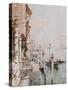 The Grand Canal, Venice-Franz Richard Unterberger-Stretched Canvas