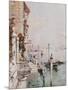 The Grand Canal, Venice-Franz Richard Unterberger-Mounted Premium Giclee Print