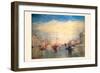 The Grand Canal, Venice-J. M. W. Turner-Framed Art Print