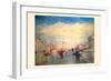 The Grand Canal, Venice-J. M. W. Turner-Framed Art Print