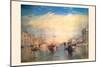 The Grand Canal, Venice-J. M. W. Turner-Mounted Art Print