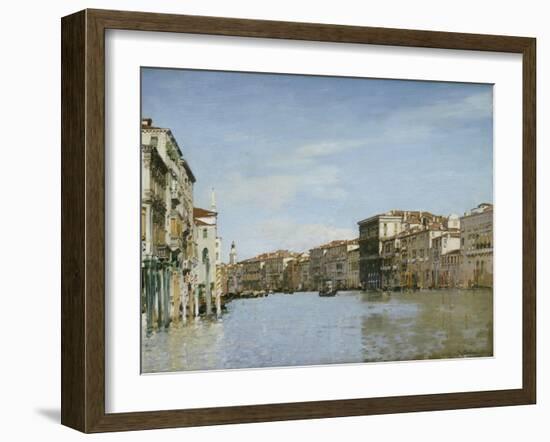 The Grand Canal, Venice-Alberto Pasini-Framed Giclee Print